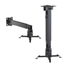 Suporte de teto/parede para projetor Cromad - Extensível e inclinável - Peso máximo 20 kg - Cromad CR0662