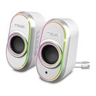 Coluna Spirit of Gamer Colunas 2,0 USB Power White - Spirit of Gamer SP-5500WT