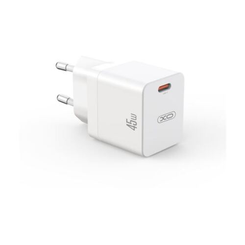 Carregador de corrente XO CE09 45W Tipo C - Branco - XO 233387