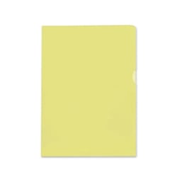 Bolsa Plástico em L A4 90mic Amarelo 1un - SmartD SMD223