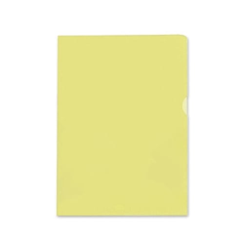 Bolsa Plástico em L A4 90mic Amarelo 1un - SmartD SMD223