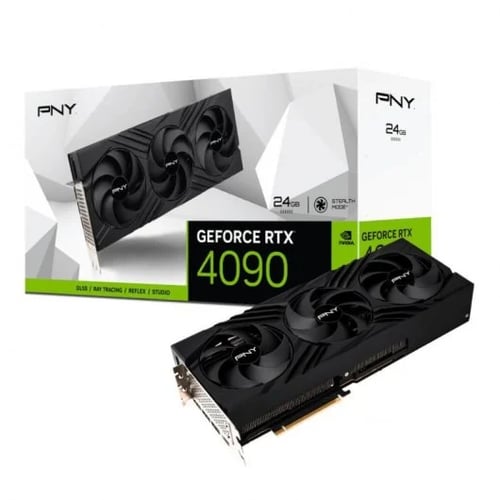 Placa gráfica PNY GeForce RTX 4090 TF Verto 24GB GDDR6X DLSS3 - PCIe 4.0, HDMI, DisplayPort - PNY 230052