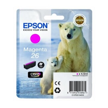 Cartucho de tinta original magenta Epson T2613 (26) - C13T26134012 - Epson C13T26134012