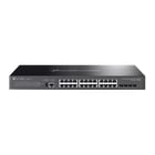 TP-Link Switch gerido Omada Lite L3 empilhável de 24 portas Gigabit com 4 ranhuras para 10G - TP-Link SG5428X