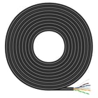 Aisens Cable de Red Exterior Impermeable RJ45 Cat.6 Utp Rigido Cca Awg23 - 305m - Color Negro - Aisens A135-0676