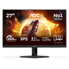 AOC Monitor Fast IPS de 27", 16:9, FHD, 1 ms, 260 Hz, HDMI, DP; referência 27G4ZR - AOC 27G4ZR