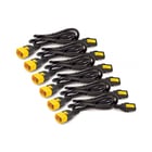 APC POWER CORD KIT (6 ea) LOCKING C13 TO C14 1.8M - APC AP8706S-WW
