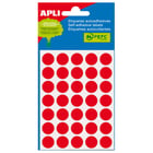 Etiquetas para Mini-Bolsas Apli Vermelho Ø 13,0mm 5 Folhas - APLI 208116