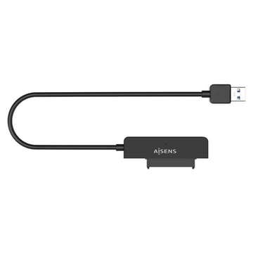 Adaptador Aisens ASE-25A03B SATA para USB-A USB 3.0/USB3.1 Gen1 para unidades de disco rígido de 2,5