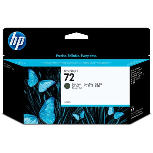 HP Tinteiro DesignJet 72 Preto Mate de 130 ml - C9403A