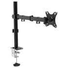 Unykach UK1421 Suporte de mesa para monitor de 10"-32" com braço articulado - Gira, inclina e estende - Gestão de cabos - Peso máximo 10kg - VESA 100x100mm - Unykach 252067