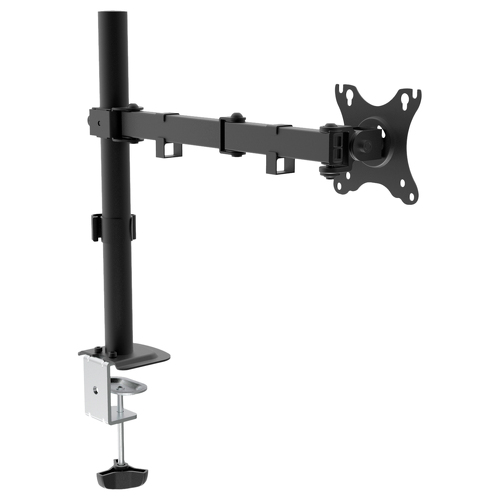 Unykach UK1421 Suporte de mesa para monitor de 10"-32" com braço articulado - Gira, inclina e estende - Gestão de cabos - Peso máximo 10kg - VESA 100x100mm - Unykach 252067