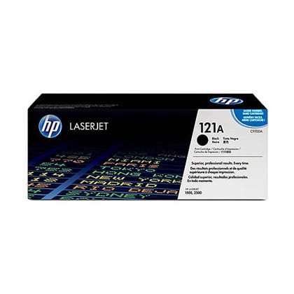 HP 121A Black Original LaserJet Cartridge with Smart Printing Technology toner 1 unidade(s) Preto - C9700A