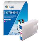 G&G Epson T9083 Magenta Cartucho de Tinta Pigmentada Compatível, 4.000 Páginas - Tinteiro Compatível C13T908340