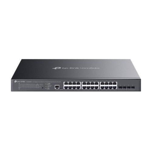 Omada 24-Port Gigabit and 4-Port 10GE SFP+ L2+ Managed Switch with 16-Port PoE+ & 8-Port PoE++ - TP-Link SG3428XMPP