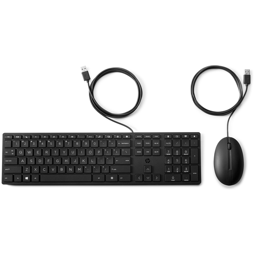 HP TECLADO & RATO WIRED 320MK COMBO - HP 9SR36AA
