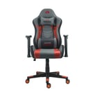 Cadeira Gaming Cromad Phoenix Series - Ajustável em altura com pistão a gás classe 2 - Reclinável até 180º - Almofadas para costas e pescoço - Preto/Vermelho/Preto/Puro - Cromad 262202
