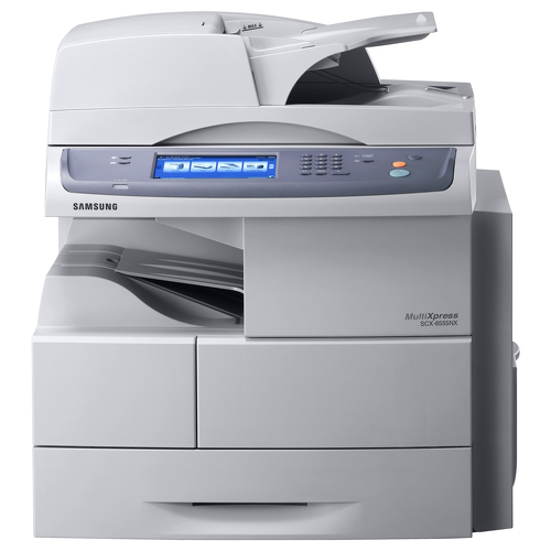 Samsung MultiXPress 6555NX, Laser, Impressão a preto e branco, 1200 x 1200 DPI, Fotocopiadora a preto e branco, A4, Branco - Samsung SCX6555NX