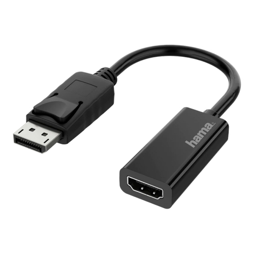 Adaptador DisplayPort Macho / HDMI Fêmea Ultra HD 4K - Hama HAM200335