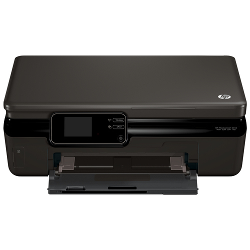 HP Photosmart 5515, Jato de tinta térmico, Impressão a cores, 4800 x 1200 DPI, Fotocopiadora a preto e branco, A4, Castanho - HP CQ183B
