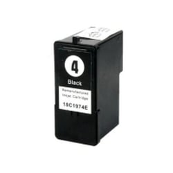 Cartucho de tinta Lexmark 4 preto genérico - substitui 18C1974E - Lexmark LXI-4