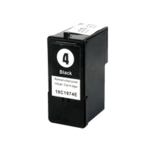 Cartucho de tinta Lexmark 4 preto genérico - substitui 18C1974E - Lexmark LXI-4