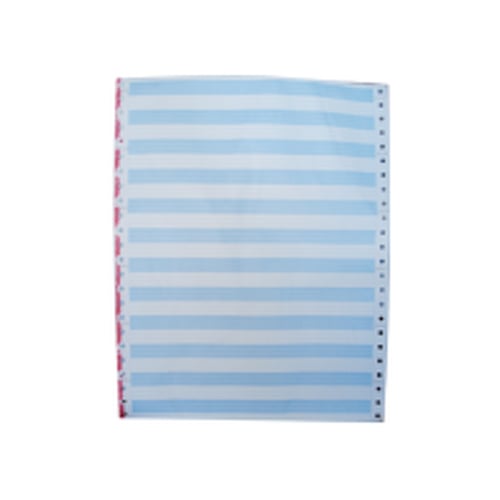 Papel Autocopiativo Continuo 240x12 (12x9.5) 4 Vias Azul Cx500un - Neutral 186Z21057