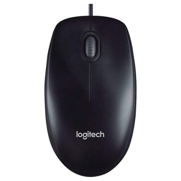 Logitech M90 USB Mouse 1000dpi - 3 botões - Uso ambidestro - Preto - Logitech 910-001793