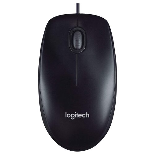 Logitech M90 USB Mouse 1000dpi - 3 botões - Uso ambidestro - Preto - Logitech 910-001793