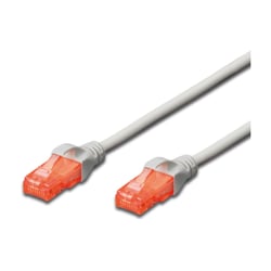 DIGITUS CHICOTE CAT6 UTP PVC 10MT CINZA - DIGITUS DK-1612-100