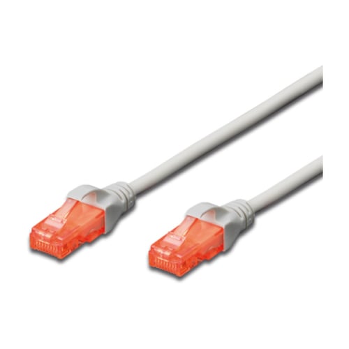 DIGITUS CHICOTE CAT6 UTP PVC 10MT CINZA - DIGITUS DK-1612-100