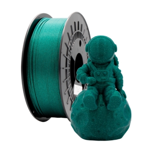 Filamento 3D PLA GLITTER - Diametro 1.75mm - Bobina 1kg - Color Verde - 3D 271732