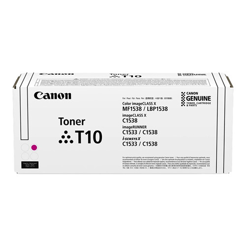 Tinteiro de Toner Original Canon T10 Magenta - 4564C001 - Canon 279947