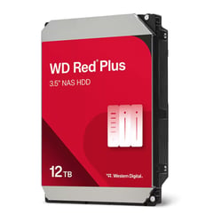 Disco rígido WD de 3,5" com 12 TB, SATA, 512 MB, 7200 RPM, Red Plus NAS - Western Digital WD120EFGX