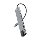 Hub USB-C 3.0 XO com 2x USB-A 3.0, 1x HDMI e 2x USB-C, 1x RJ-45, 1x leitor MicroSD e 1x leitor SD - XO XO XO XOHUB003