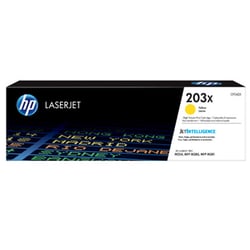 HP LaserJet Toner Original 203X Amarelo de elevado rendimento - CF542X