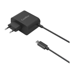 Coolbox Cargador Universal para Portatil 65W USB-C - Compatible con QC3.0 - Tecnología GaN - Cable de 1.20m - Coolbox COO-NB65-UC2