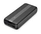 Ksix Bateria/Power Bank externo 20000mAh 20W - Tecnologia PD+QC - Carregamento simultâneo - 2x USB-A , 1x USB-C - Ksix 200441