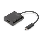 DIGITUS USB TYPE-C TO HDMI ADAPTER 4K/30HZ BLACK - DIGITUS DA-70852
