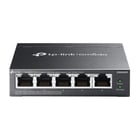 TP-LINK SWITCH OMADA 5-PORT X1000 EASY MANAGED COM 4 PORTAS POE+ - TP-Link ES205GP
