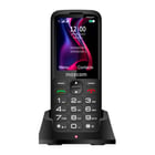 Maxcom MM445 Telemóvel 4G Dual SIM 2,7 polegadas com botão SOS + Ice, USB-C e câmara, preto - Maxcom MM445 4G
