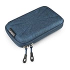 Mala rígida para unidade de disco rígido Subblim - Tamanho: 145 mm - Óptima proteção contra choques - Design elegante - Compartimentos para cabos e acessórios - Cor: Azul - Subblim 234597