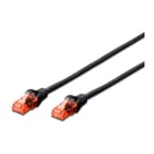 EWENT CHICOTE CAT6 UTP 2MT PRETO - Ewent IM1014