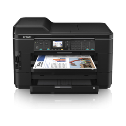 Epson WorkForce WF-7525, Jato de tinta, Impressão a cores, 5760 x 1440 DPI, A4, Impressão directa, Preto - Epson C11CB58304