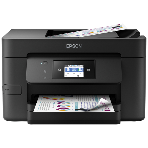 Epson WorkForce Pro WF-4720DWF, Jato de tinta, Impressão a cores, 4800 x 1200 DPI, A4, Impressão directa, Preto - Epson C11CF74402