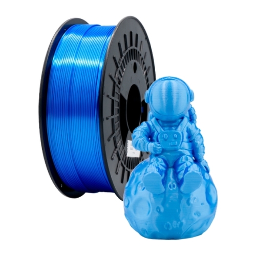 Filamento 3D PLA SILK - Diametro 1.75mm - Bobina 1kg - Color Azul - 3D 269077