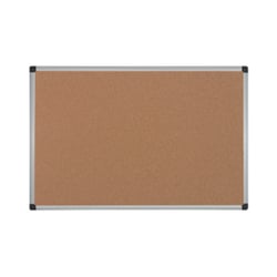 Quadro Cortiça Moldura Alumínio 90x120cm CA051170 - Bi-Office 34059074