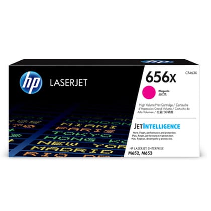HP Toner LaserJet Original 656X Magenta de elevado rendimento - CF463X