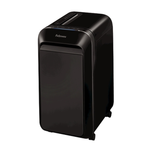Fragmentadora de papel manual MicroCut LX221 da Fellowes - Tritura até 20 folhas - 30L - Preto - Fellowes 165295