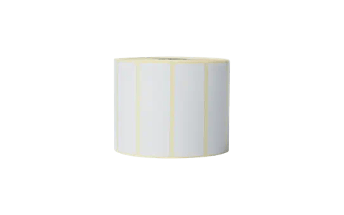 8 Rolos de etiquetas térmicas brancas. Cada rolo contém 1.900 etiquetas de 76mm x 26mm - Brother BDE1J026076102